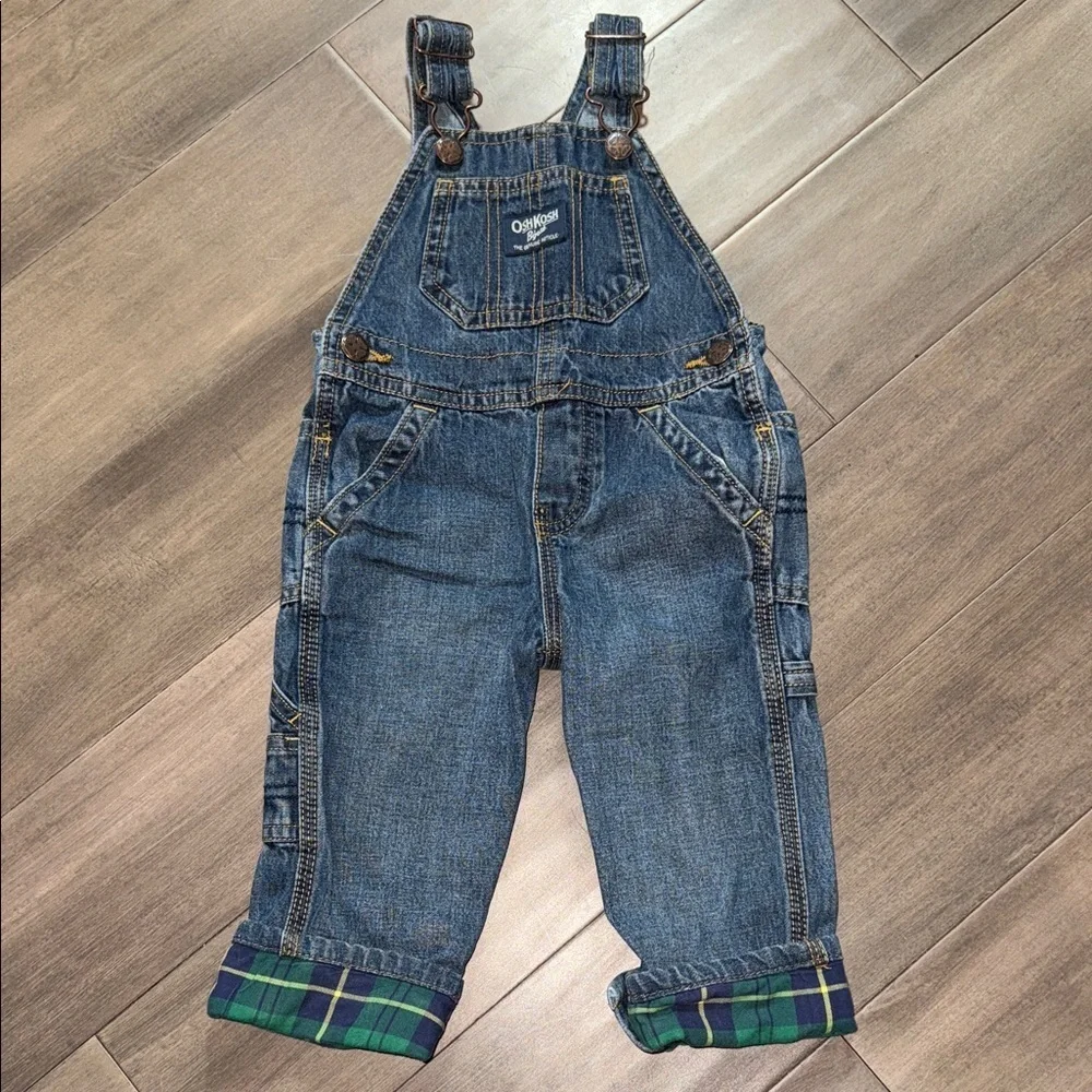 Osh Kosh B’gosh youth overalls SZ 12M